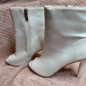 Open Toe Ankle Boots